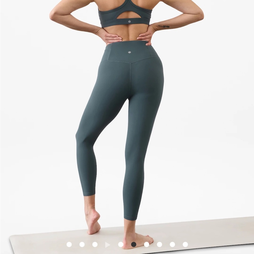 ELATION ULTRA HIGH RISE 7/8 LEGGING Eden NWOT